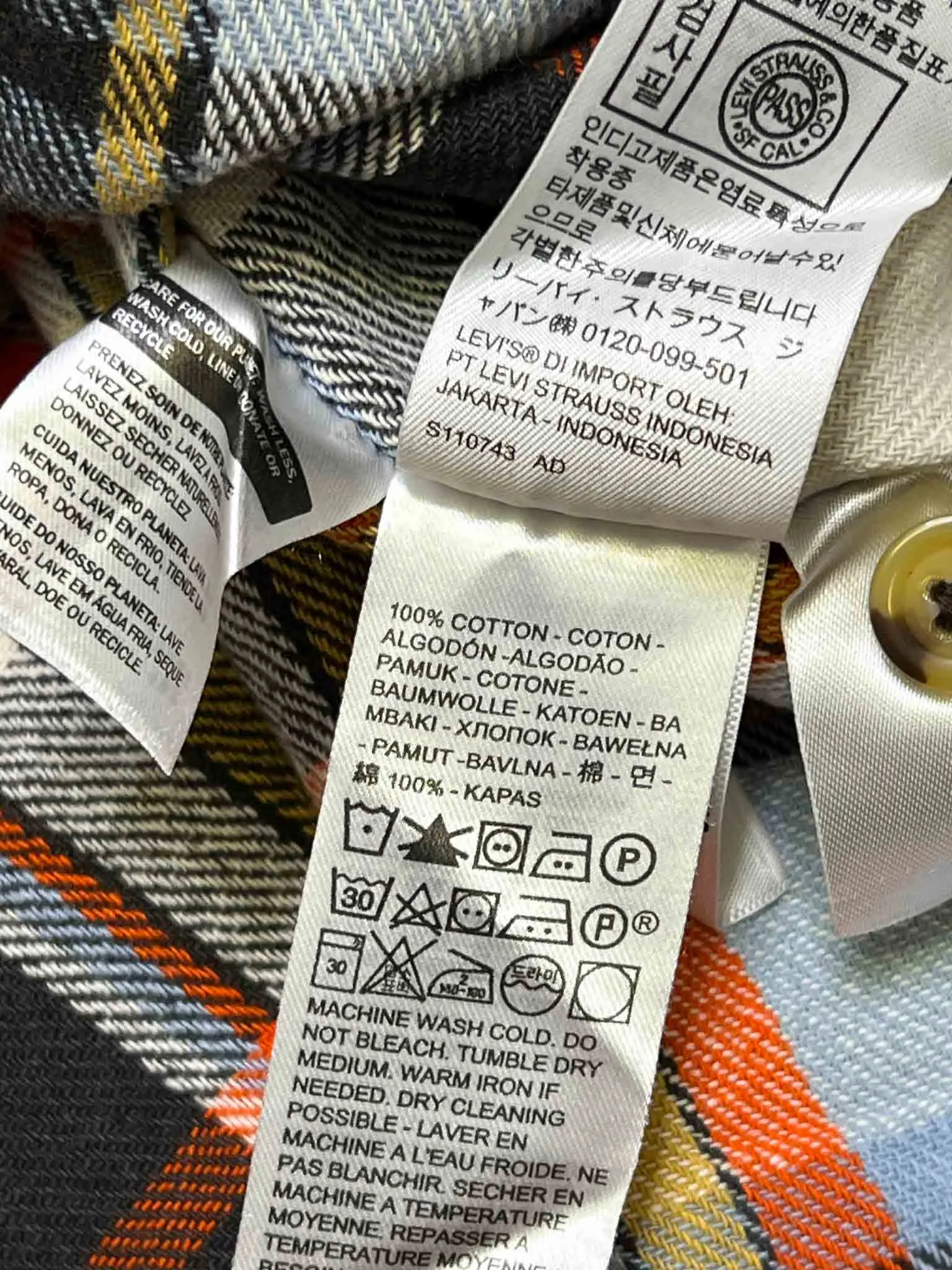 Size 6XL | Levi's Relaxed Fit Shirt