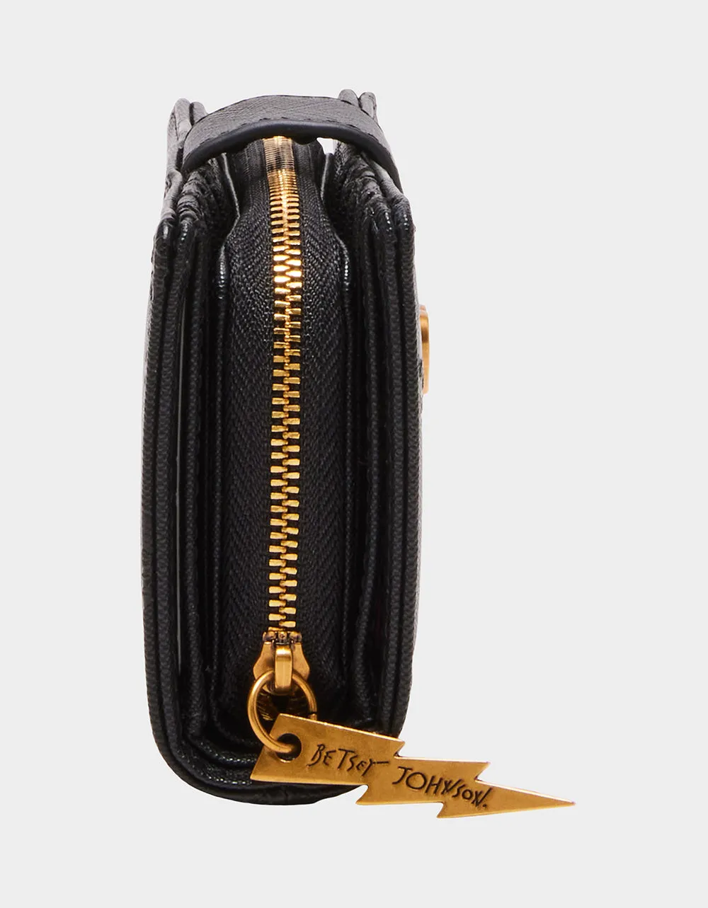 SKULLICIOUS BIFOLD WALLET BLACK Betsey Johnson