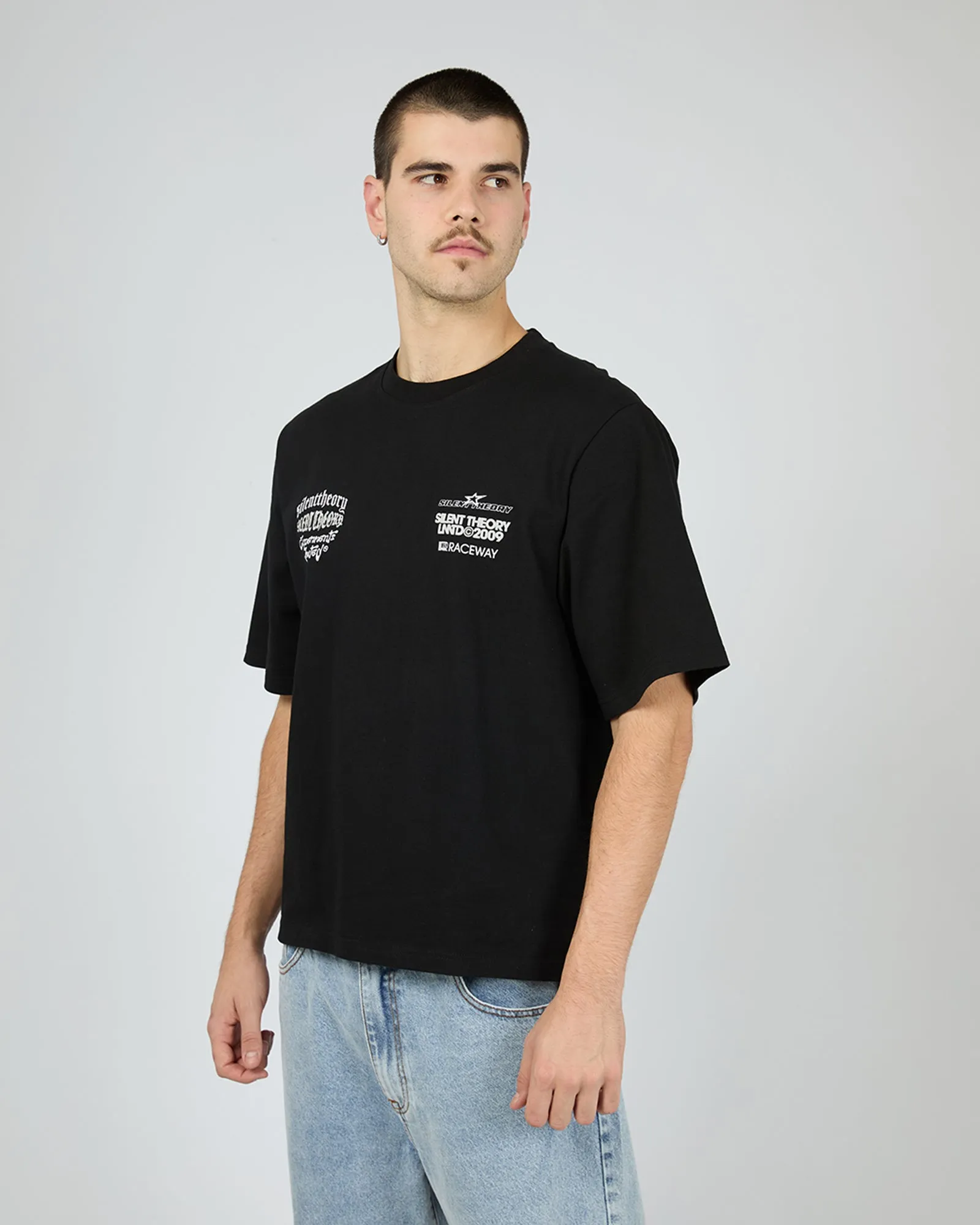 Super Charged Tee Black