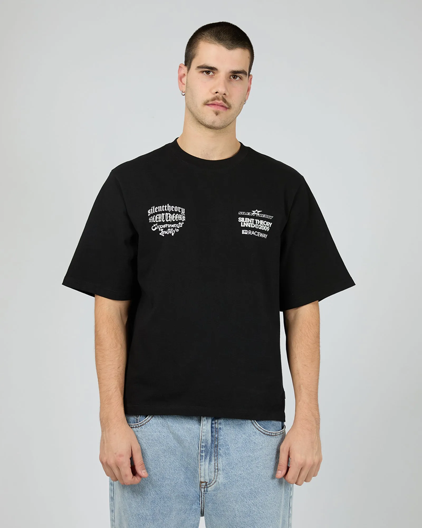 Super Charged Tee Black