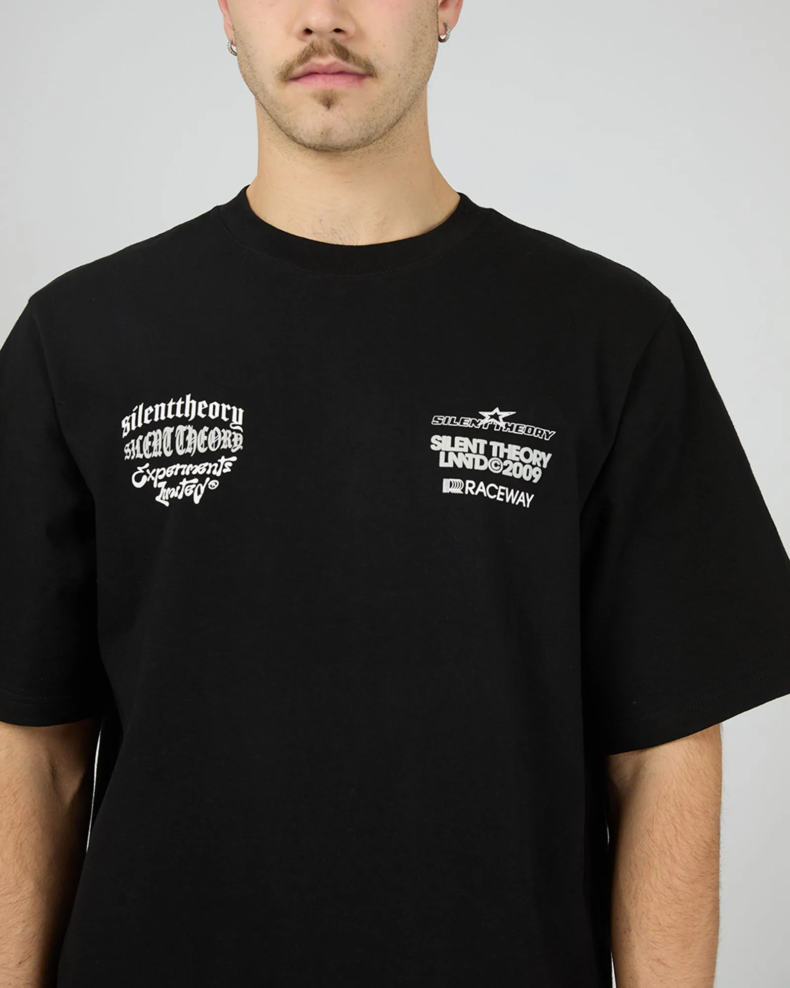 Super Charged Tee Black