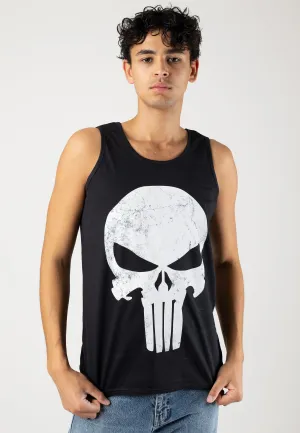 The Punisher - Distressed Skull - Tank