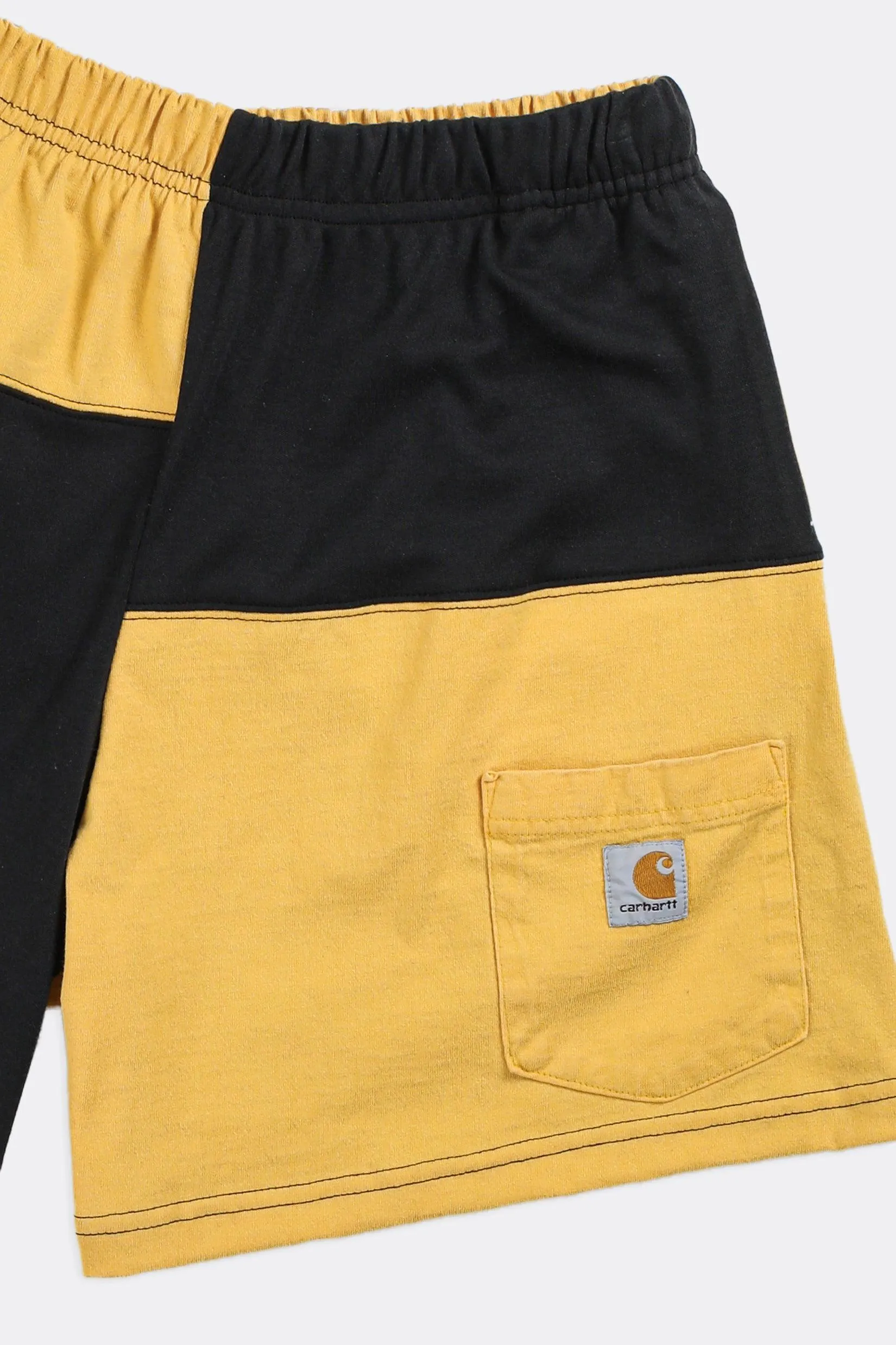 Unisex Rework Carhartt Patchwork Tee Shorts - XS, S, M, L Frankie
