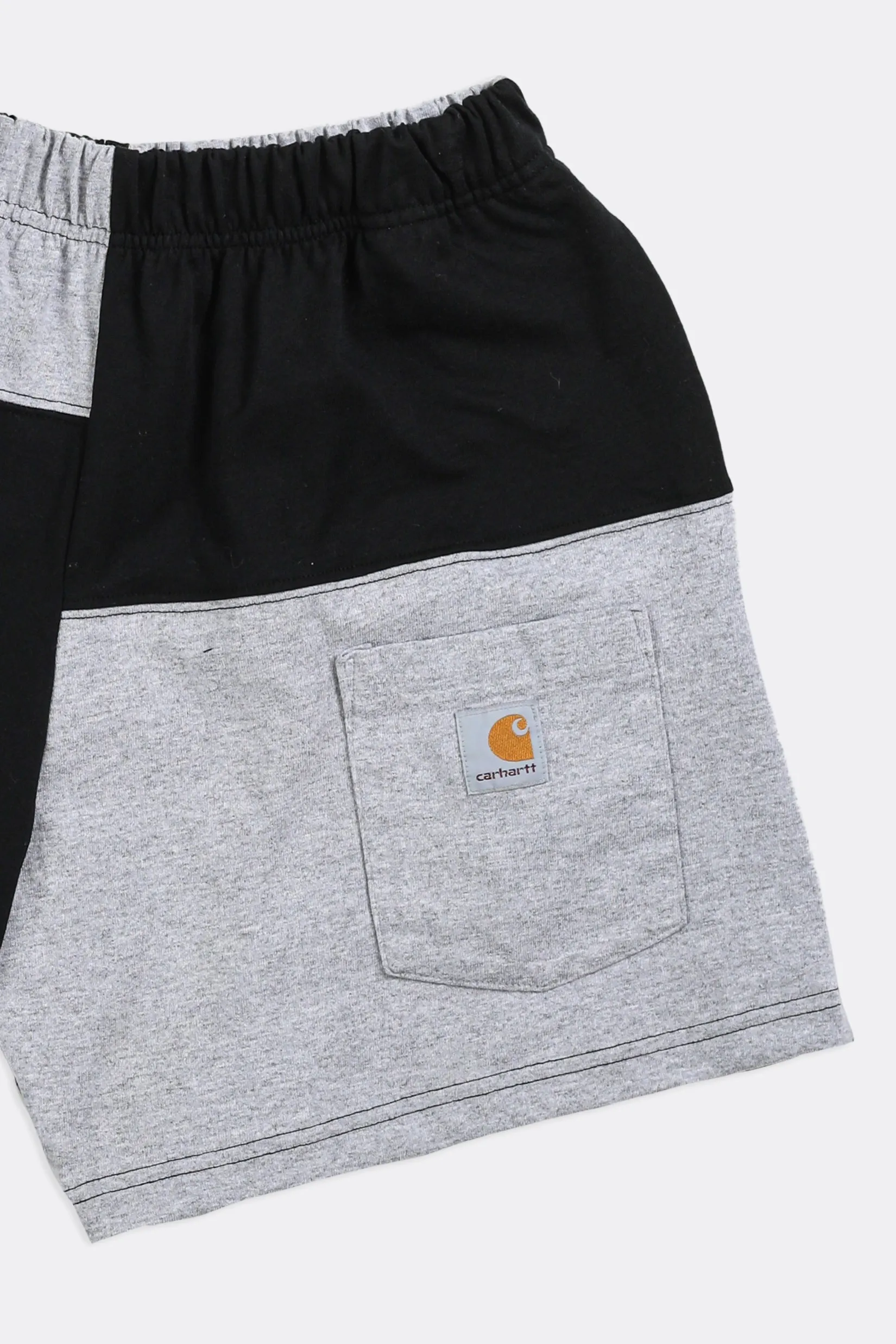 Unisex Rework Carhartt Patchwork Tee Shorts - XS, S, M, L, XL Frankie