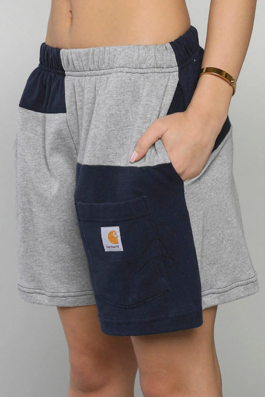 Unisex Rework Carhartt Tee Shorts - XS, S, M, L, XL Frankie