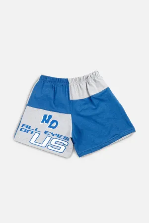 Unisex Rework Notre Dame Football Tee Shorts - L Frankie