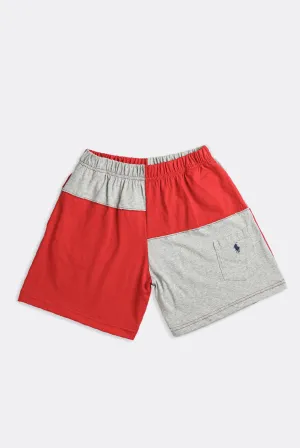 Unisex Rework Patchwork Tee Shorts - S Frankie