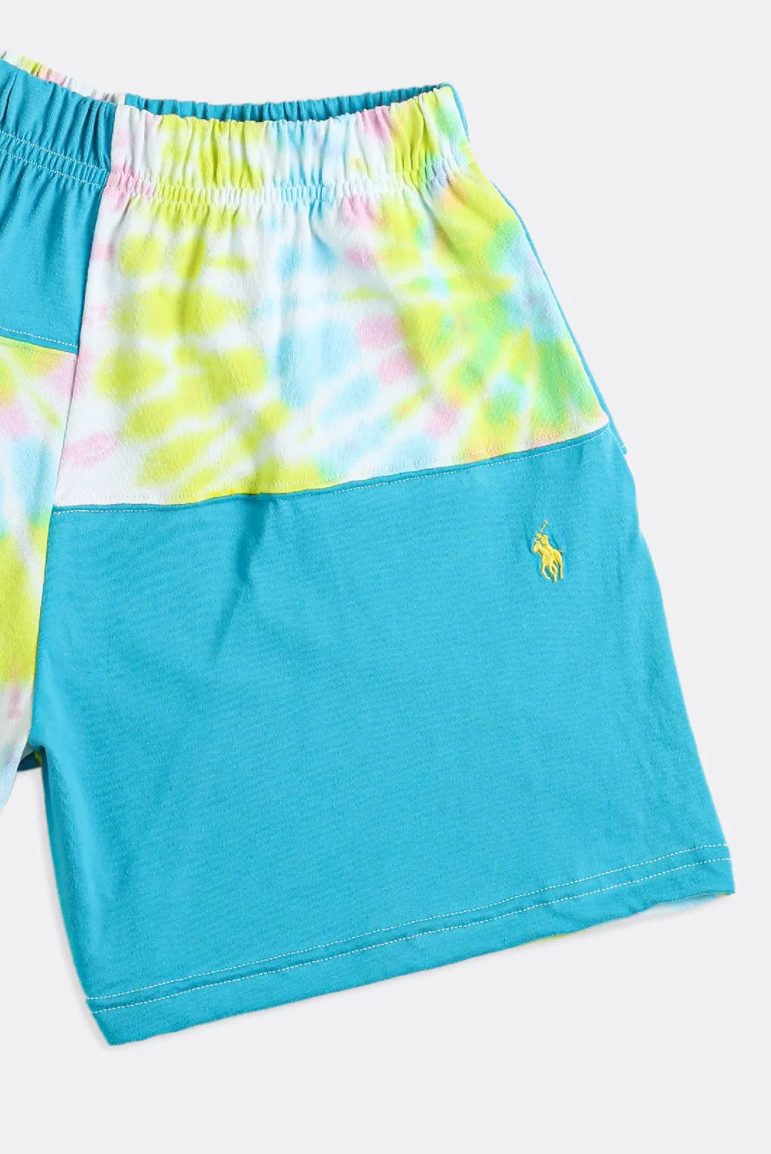 Unisex Rework Patchwork Tee Shorts - S Frankie