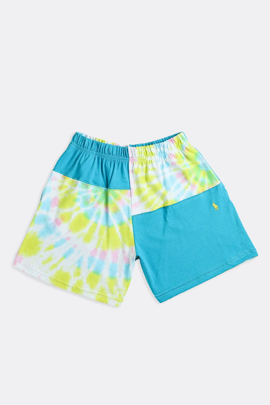 Unisex Rework Patchwork Tee Shorts - S Frankie