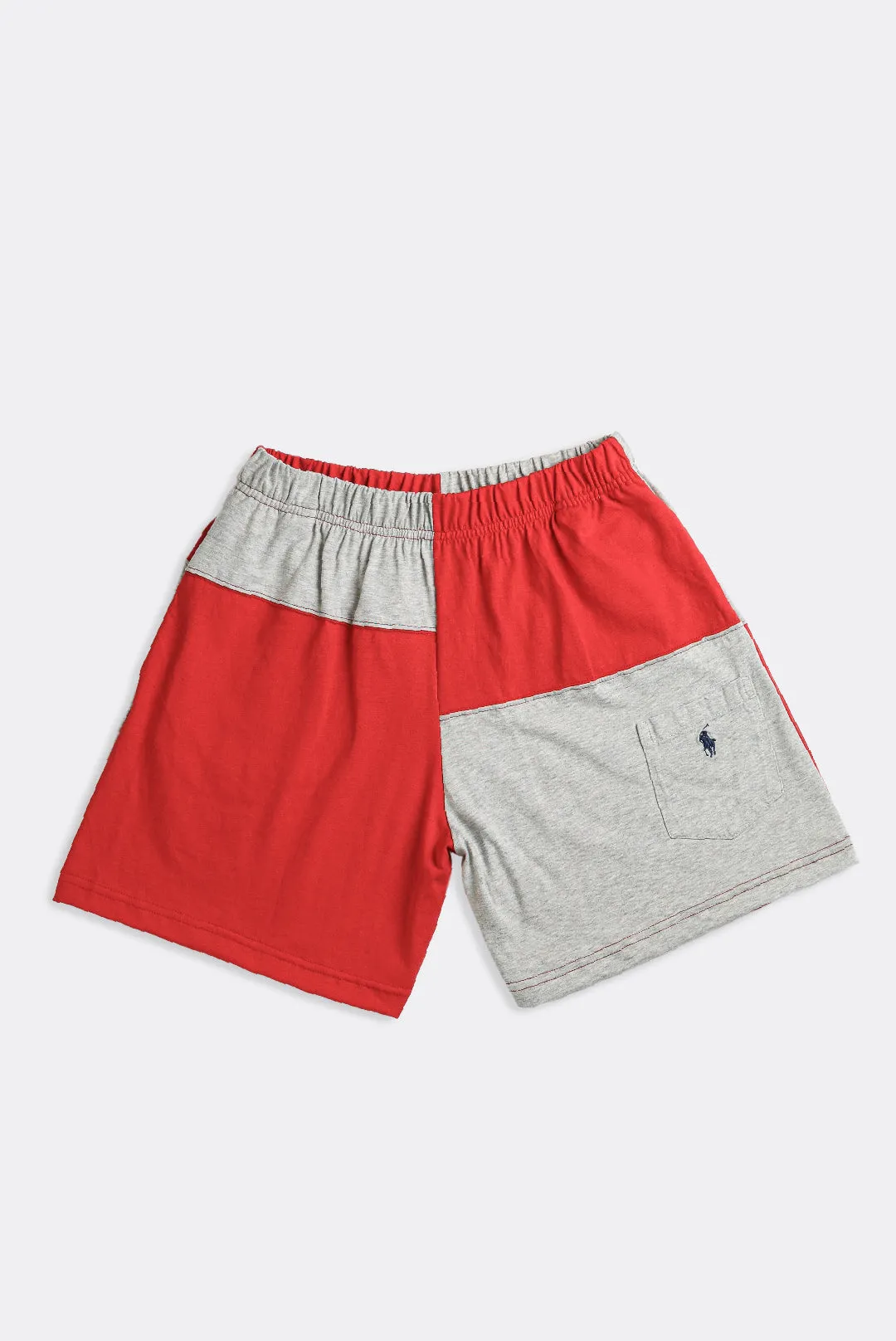 Unisex Rework Patchwork Tee Shorts - S Frankie