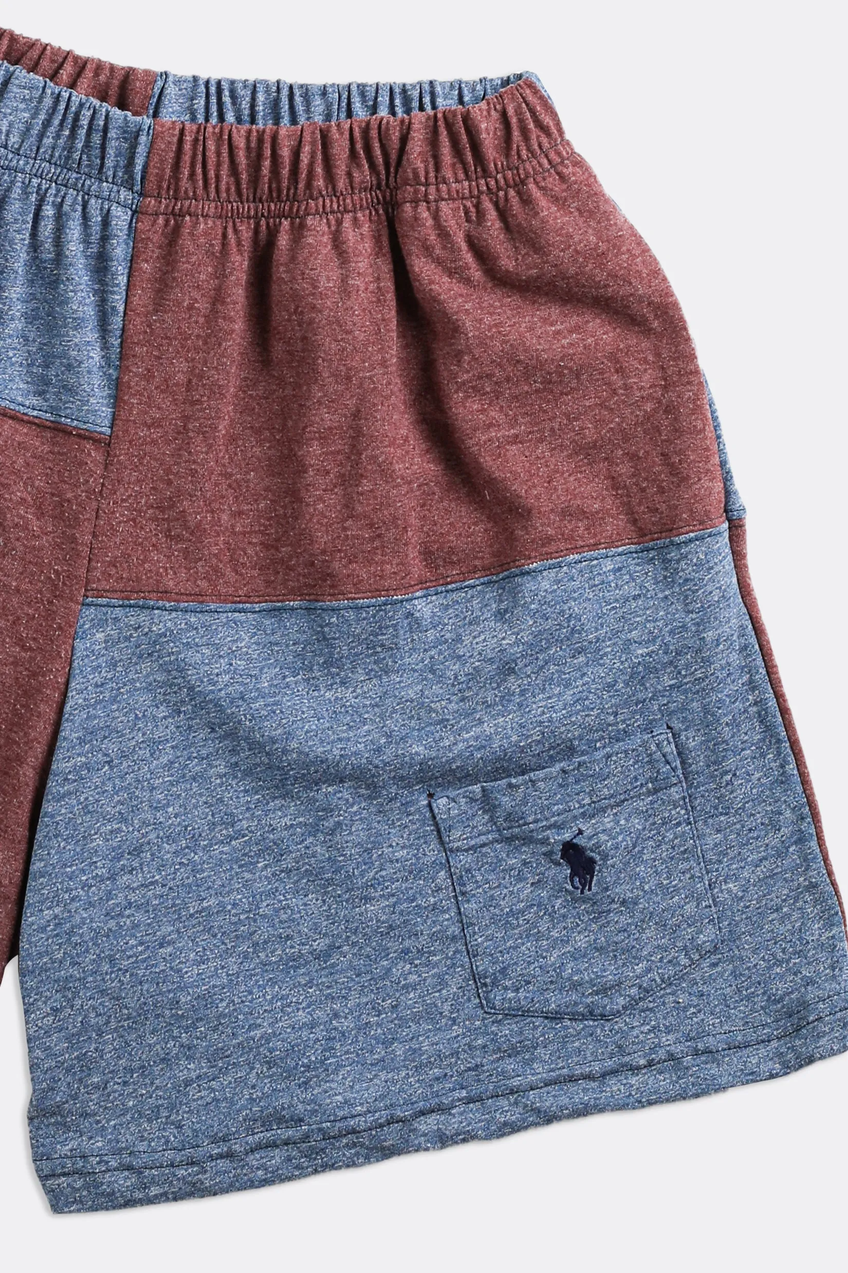 Unisex Rework Patchwork Tee Shorts - Women's M, Men's S Frankie