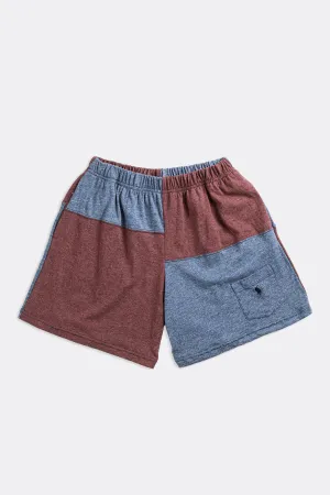 Unisex Rework Patchwork Tee Shorts - Women's M, Men's S Frankie