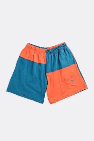 Unisex Rework Patchwork Tee Shorts - Women's S, Men's XS Frankie