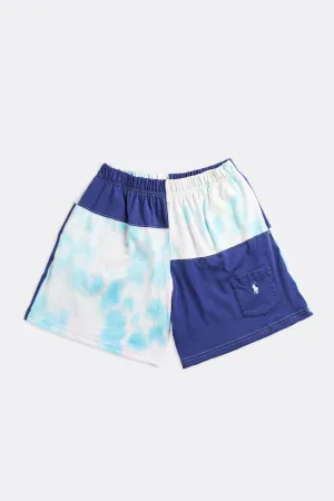 Unisex Rework Patchwork Tee Shorts - Women's S, Men's XS Frankie