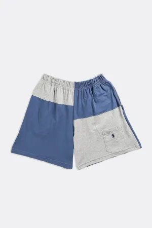 Unisex Rework Patchwork Tee Shorts - Women's S, Men's XS Frankie