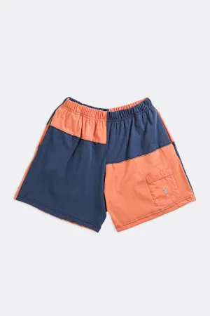 Unisex Rework Patchwork Tee Shorts - Women's S, Men's XS Frankie