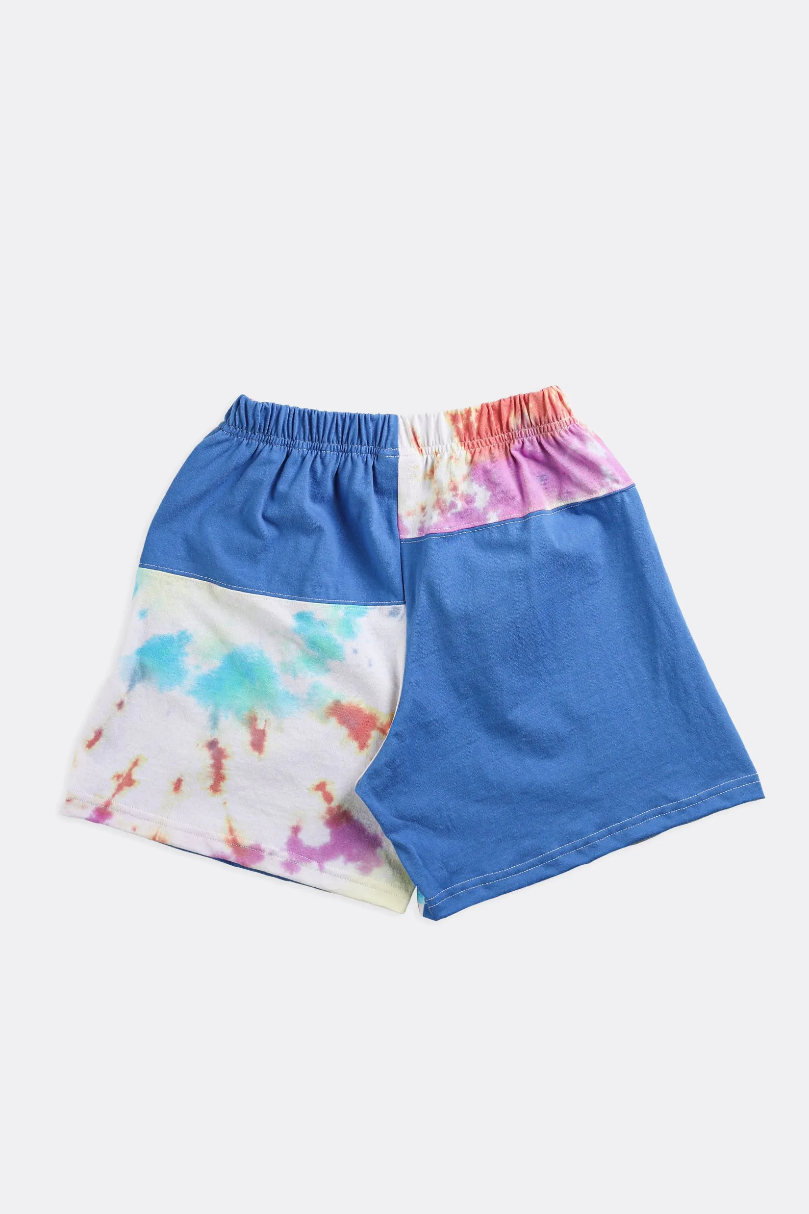 Unisex Rework Patchwork Tee Shorts - Women's XS, Men's XXS Frankie