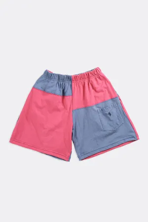 Unisex Rework Patchwork Tee Shorts - Women's XS, Men's XXS Frankie