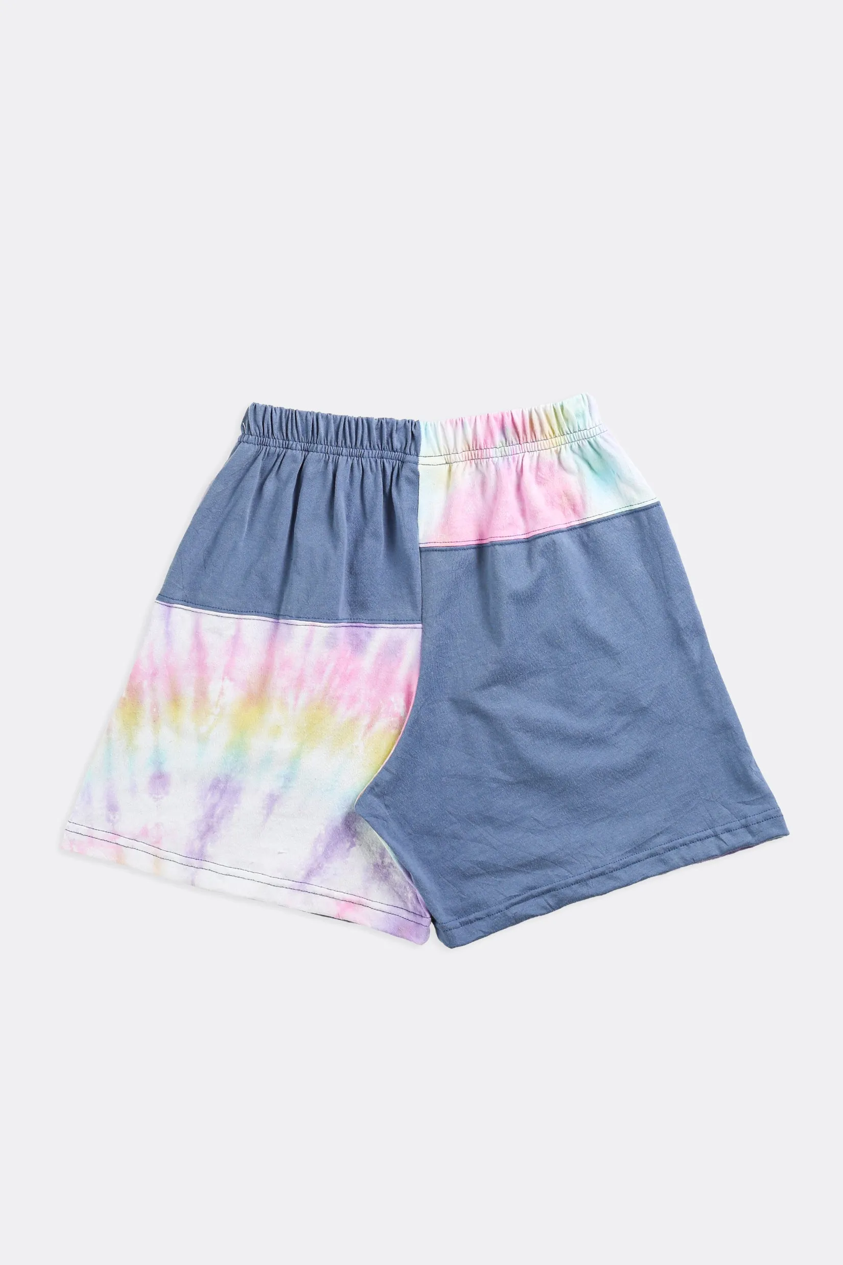 Unisex Rework Patchwork Tee Shorts - Women's XS, Men's XXS Frankie