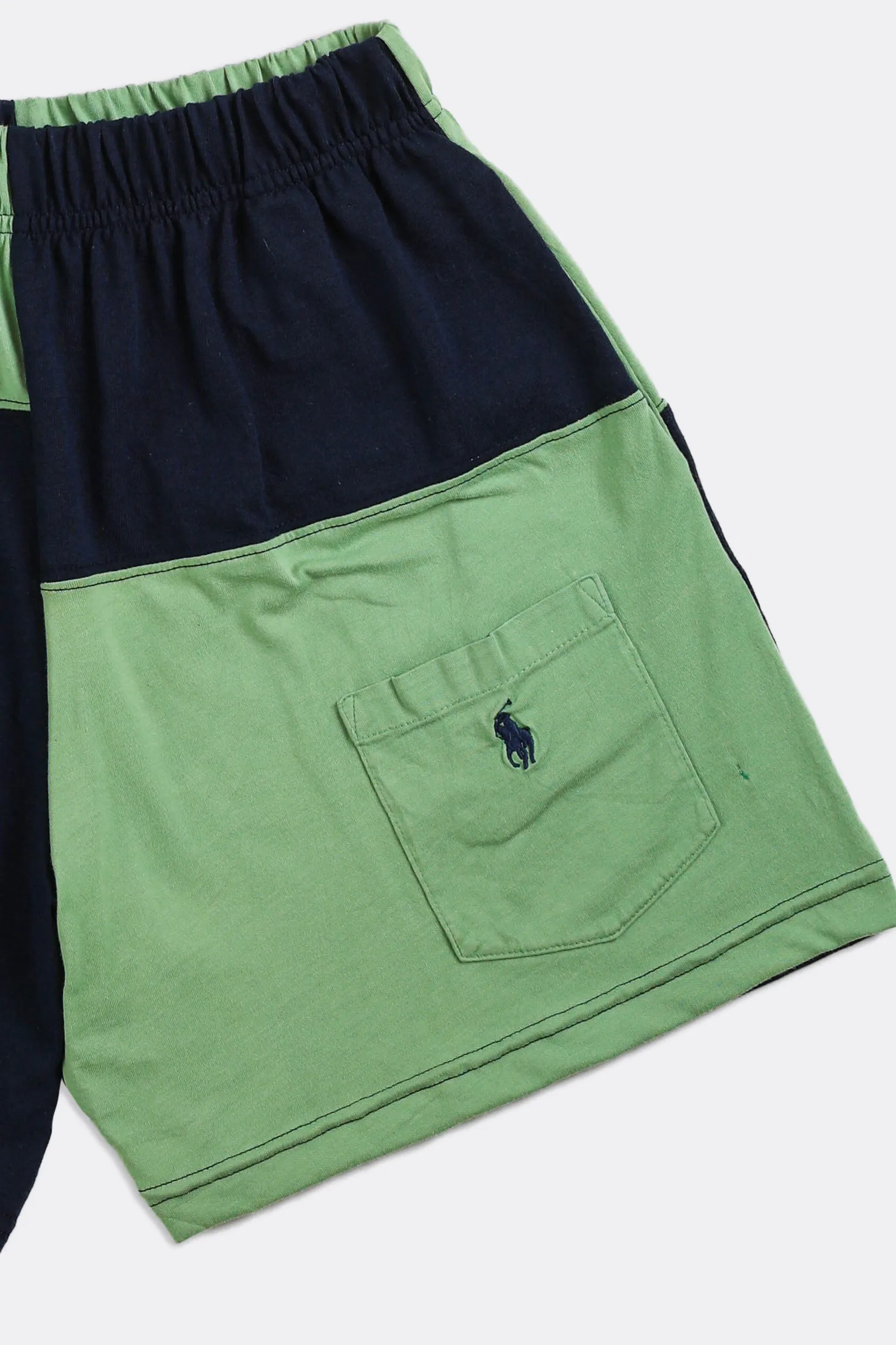 Unisex Rework Patchwork Tee Shorts - XS Frankie