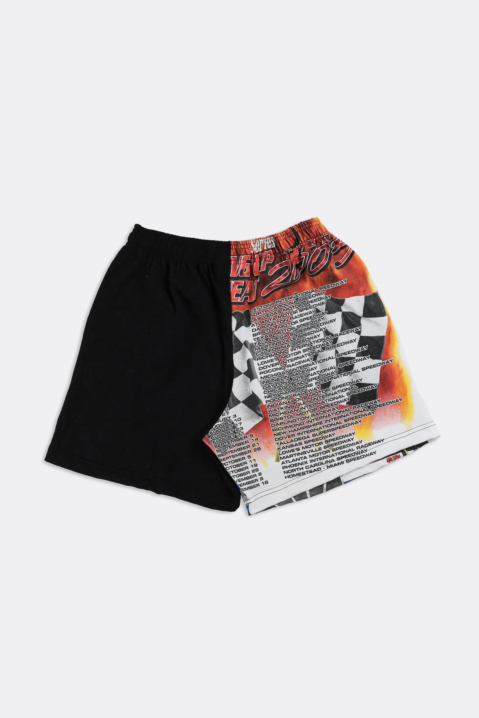 Unisex Rework Racing Tee Shorts - Women's S, Men's XS Frankie