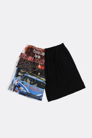 Unisex Rework Racing Tee Shorts - Women's S, Men's XS Frankie