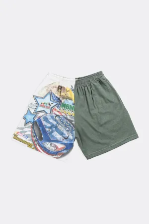 Unisex Rework Racing Tee Shorts - Women's S, Men's XS Frankie