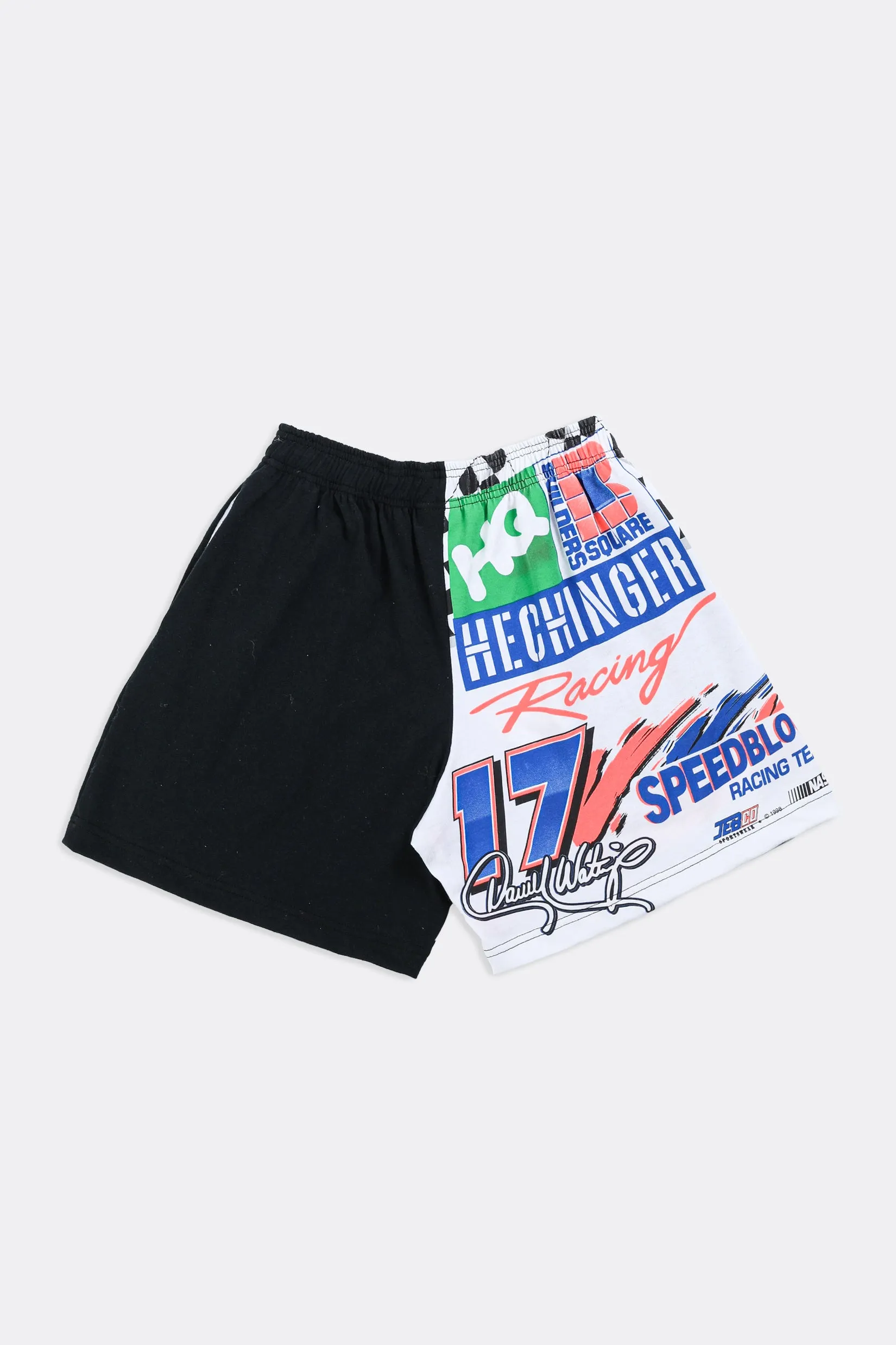 Unisex Rework Racing Tee Shorts - Women's XS, Men's XXS Frankie