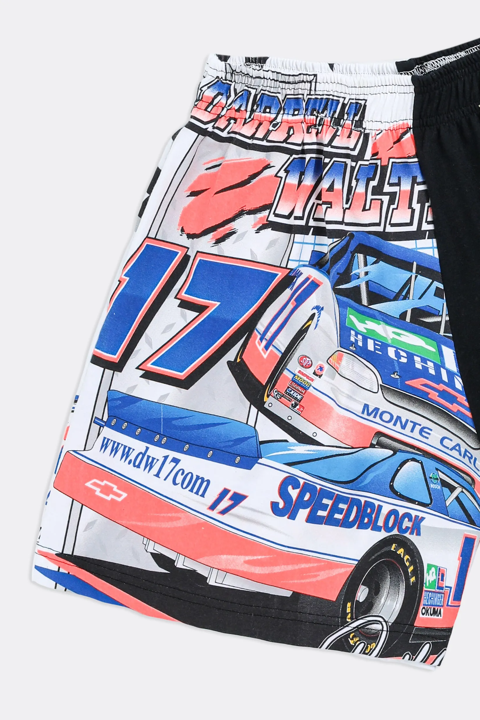 Unisex Rework Racing Tee Shorts - Women's XS, Men's XXS Frankie