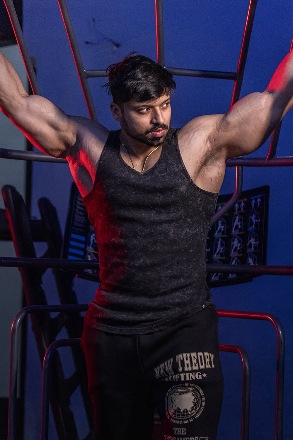 Washed Muscle-Up Ribbed Tank 3pk