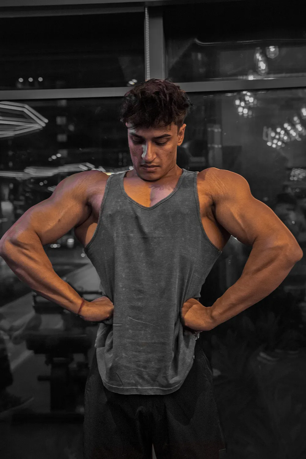 Washed Muscle-Up Ribbed Tank 3pk