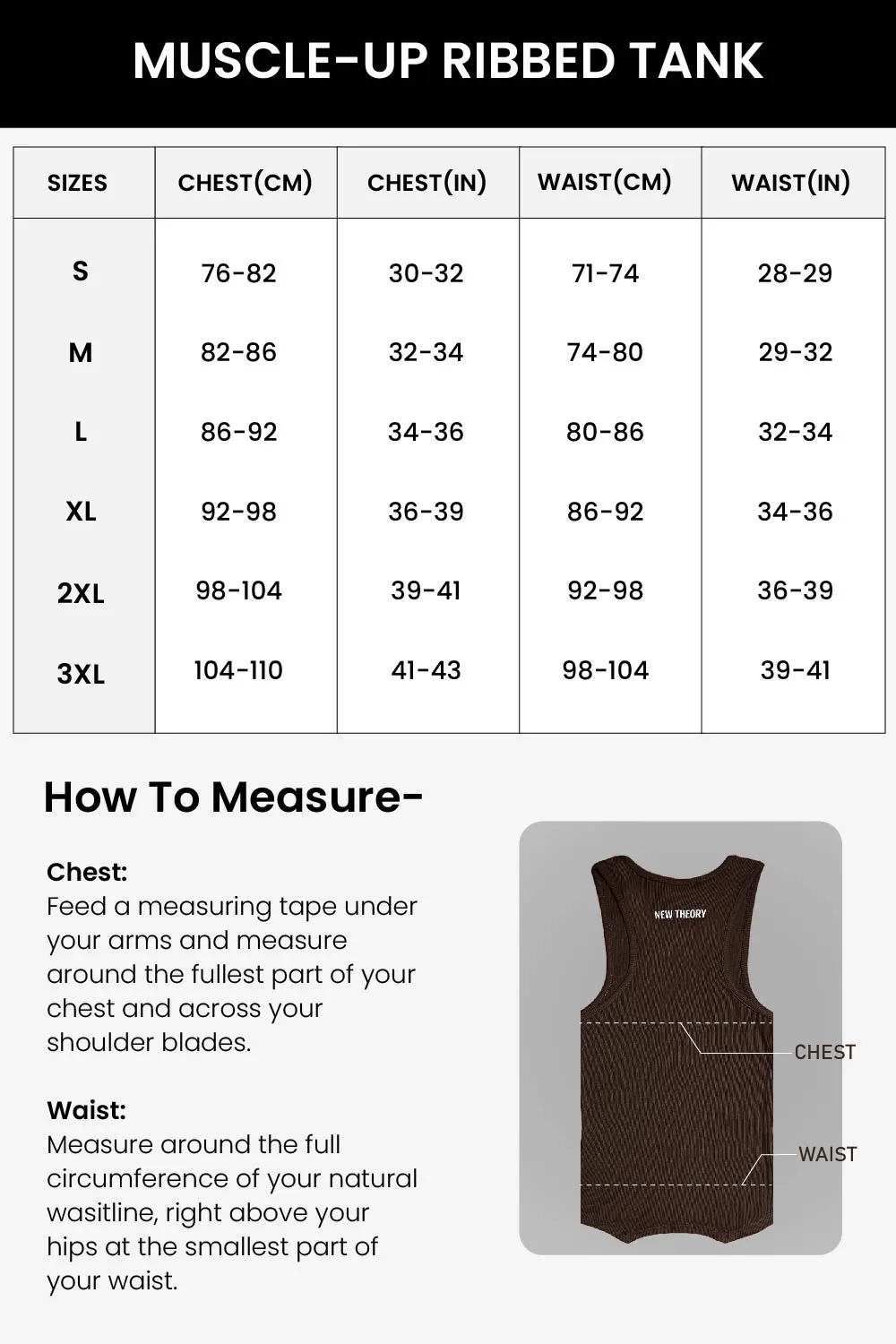 Washed Muscle-Up Ribbed Tank - Grey