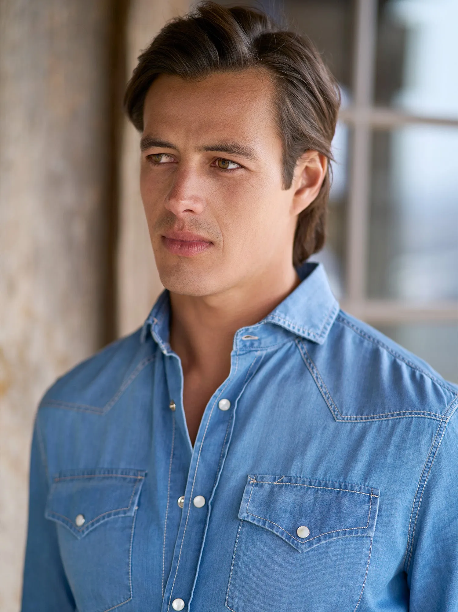Western Denim Shirt