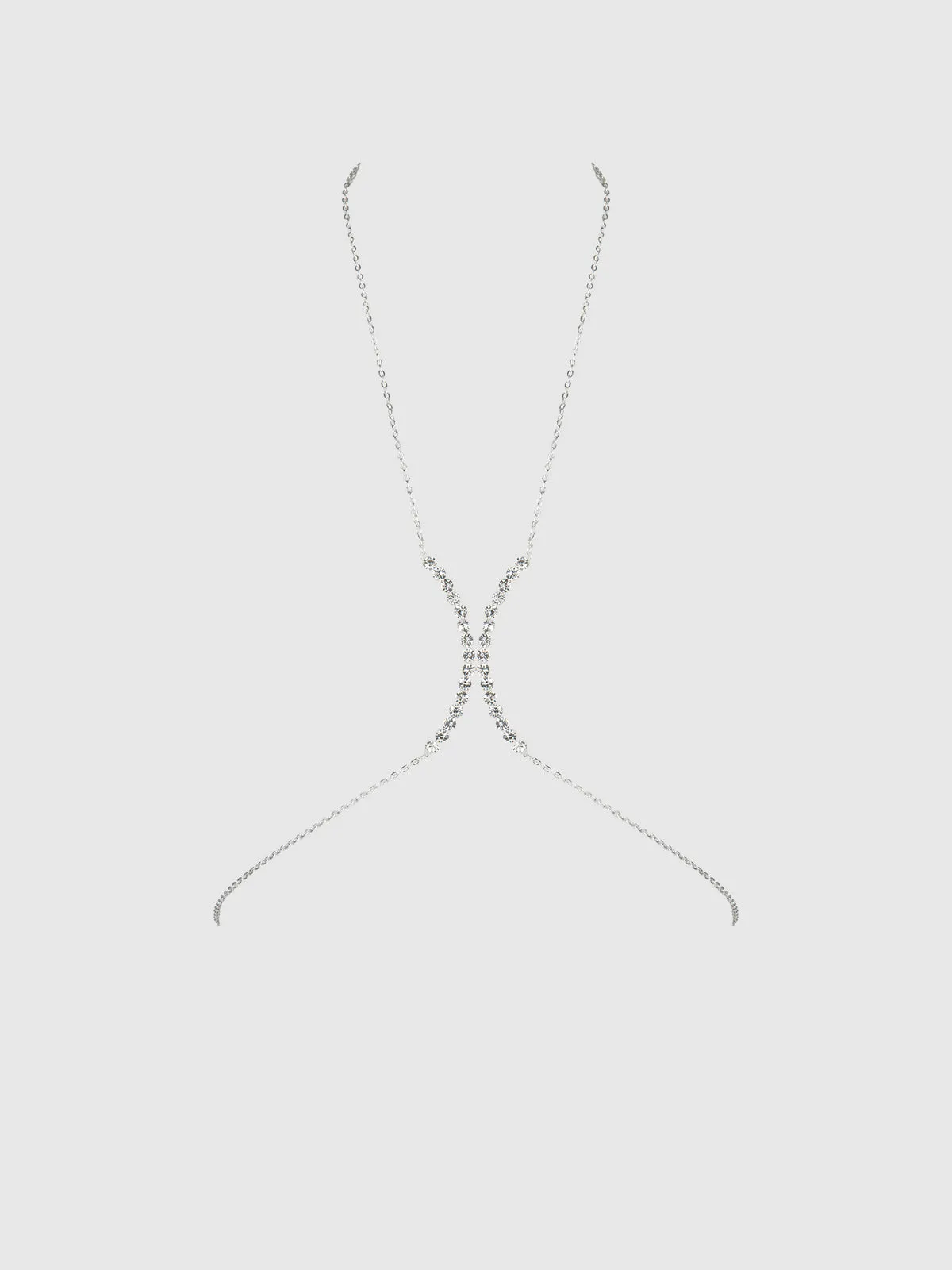 Ziggy Rhinestone Cleavage Hugging Bodychain